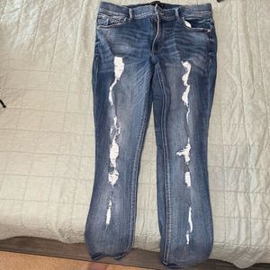 Express High Waisted Jeans